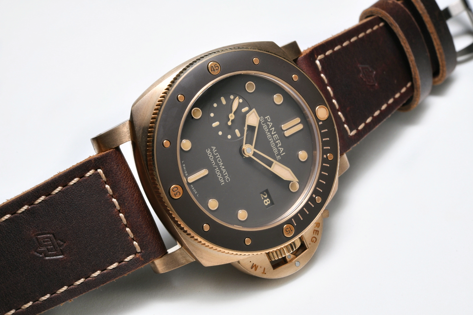 Panerai discount copper watch