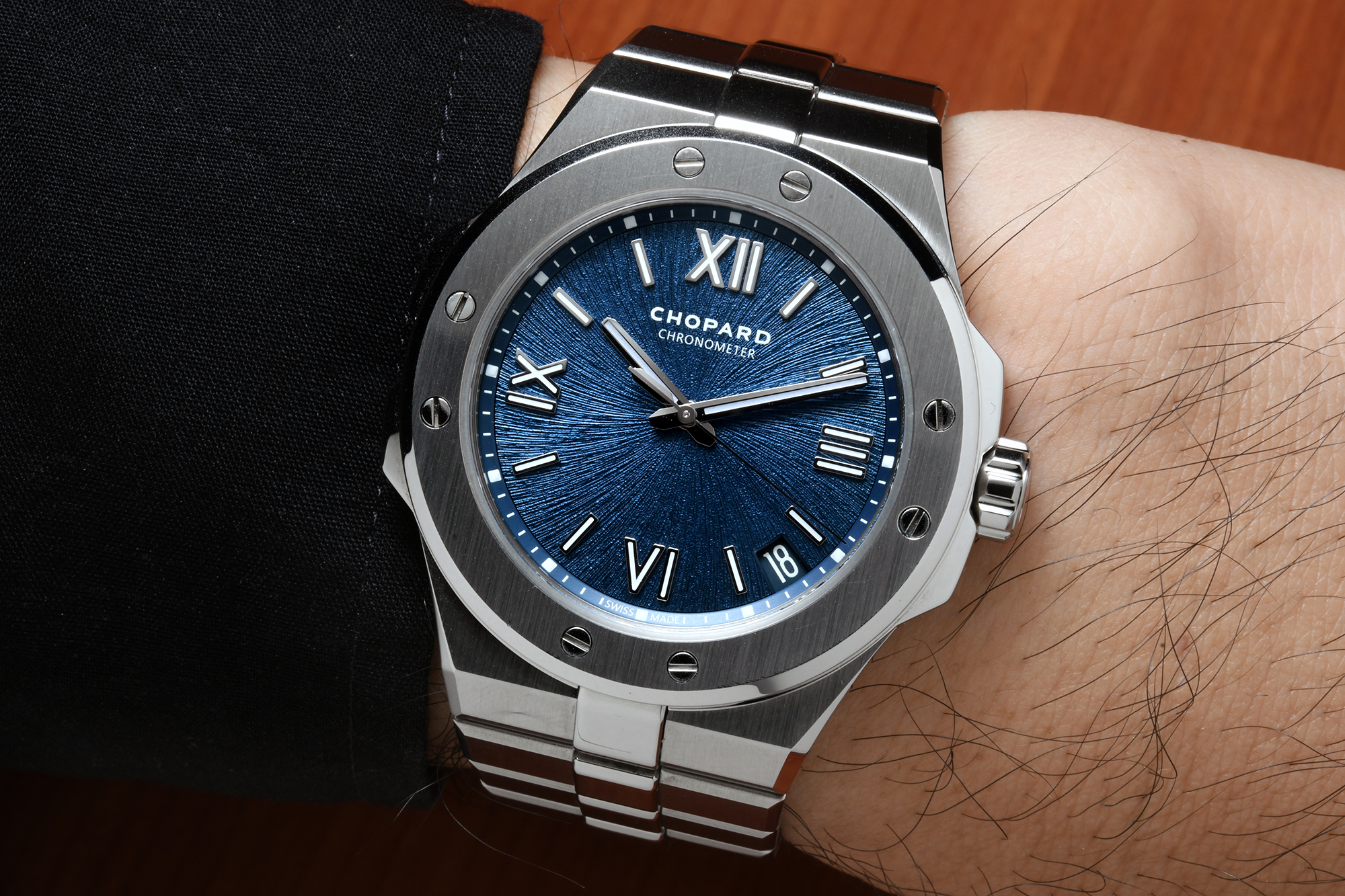 Alpine Eagle 36mm With Blue Dial