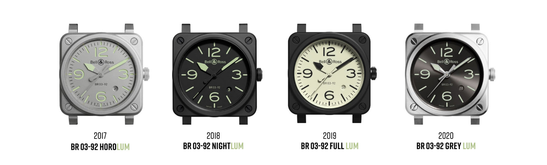 Bell & ross online grey lum