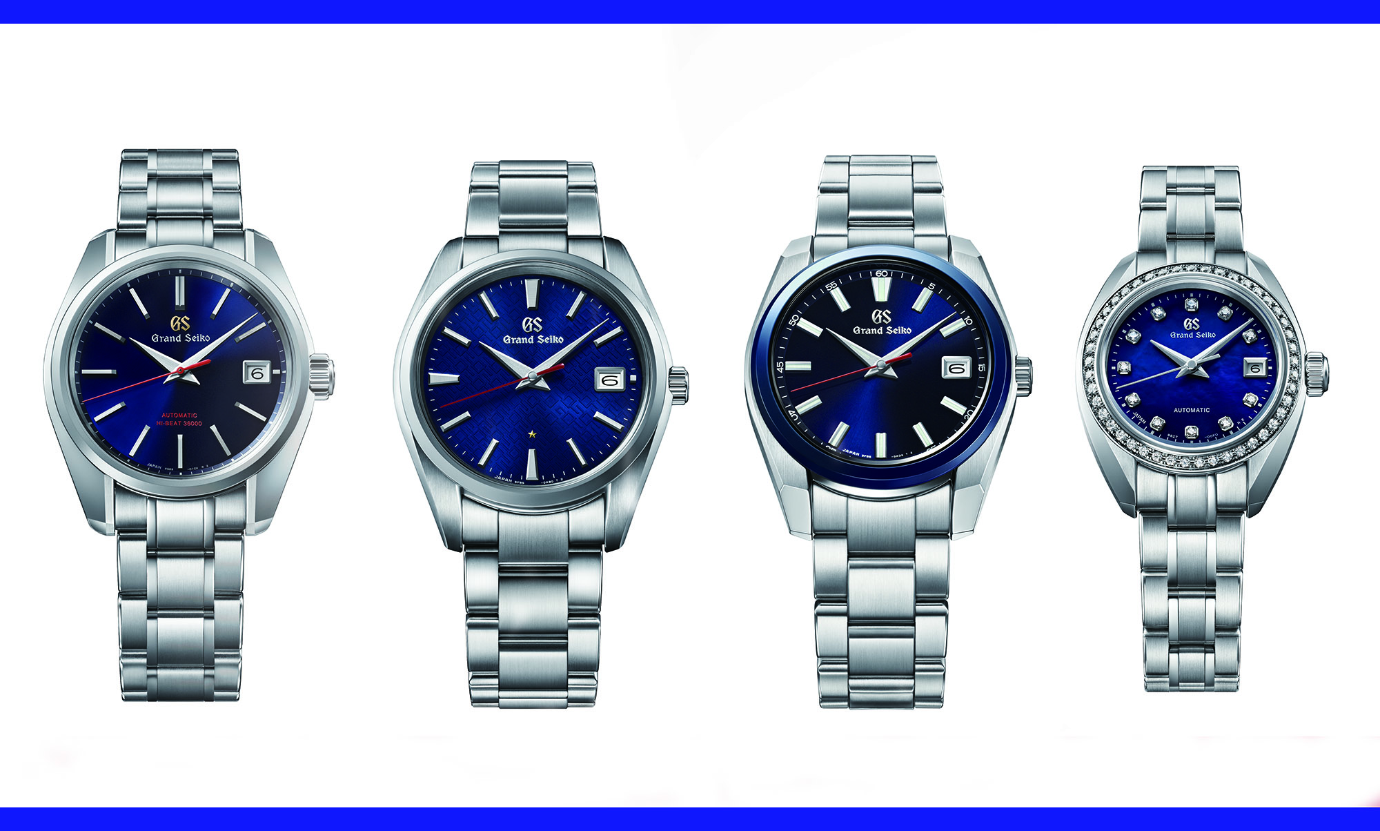Four new Grand Seiko 60th Anniversary Limited Editions for 2020