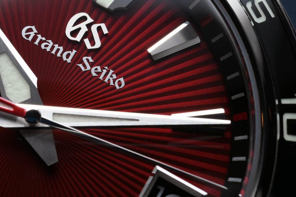 Grand seiko outlet red dial