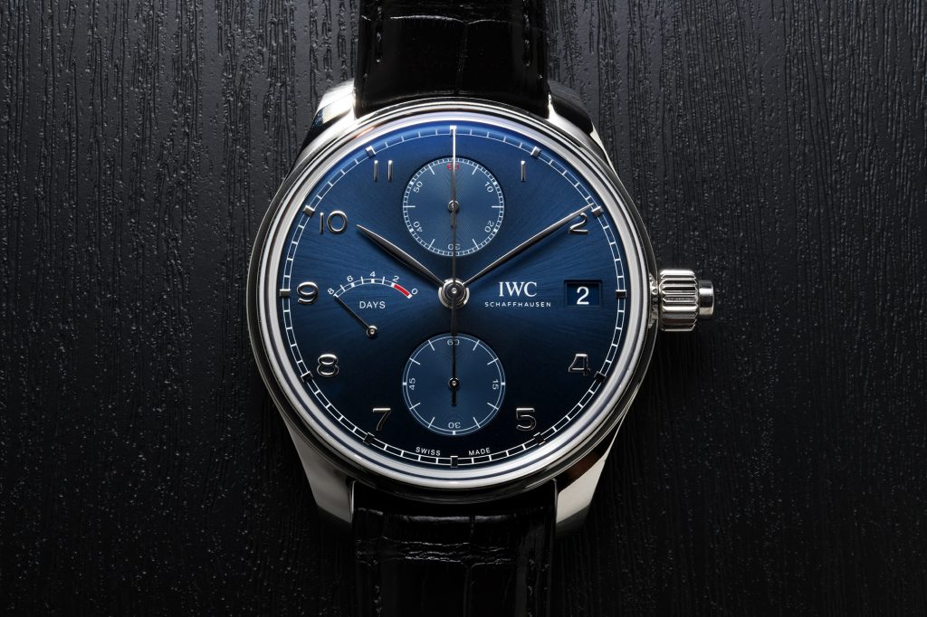 IWC Portugieser Hand Wound Monopusher Edition Laureus Sport