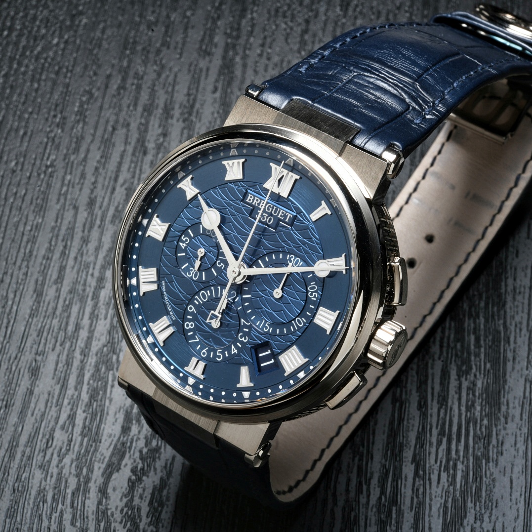 Spending time with a titanium bracelet from the Breguet Marine