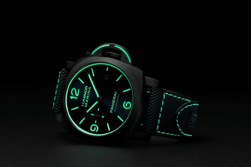 The Luminor Marina PAM01117 is a glow in the dark wonder ISOCHRONO