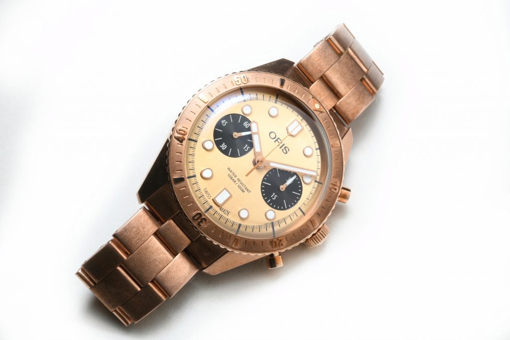 Oris bronze chrono best sale