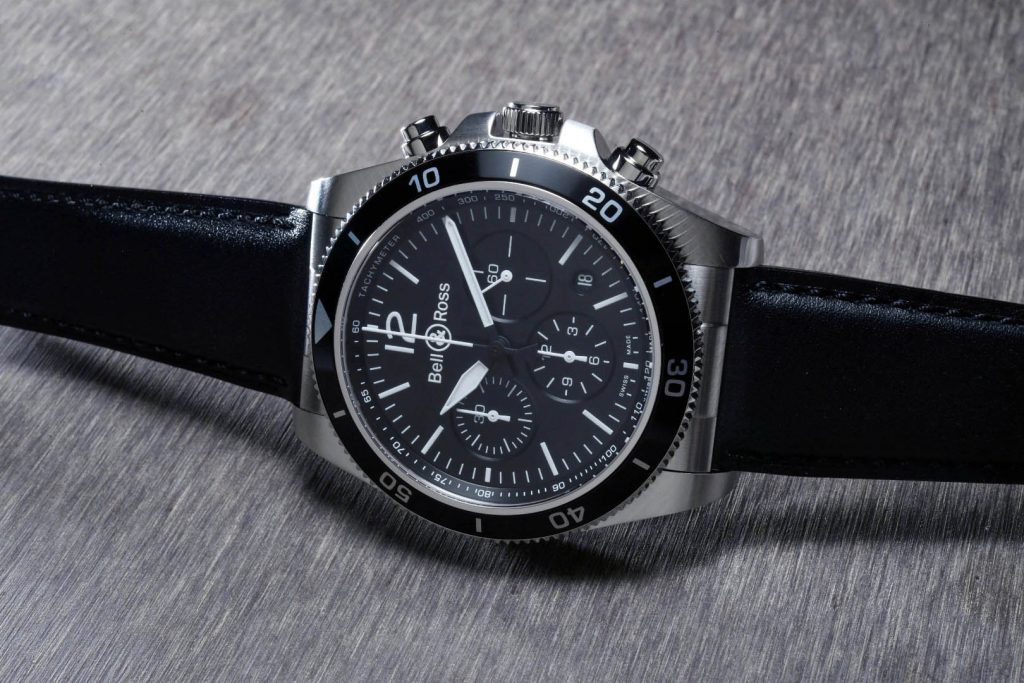 Bell Ross BR V3 94 Black Steel ISOCHRONO