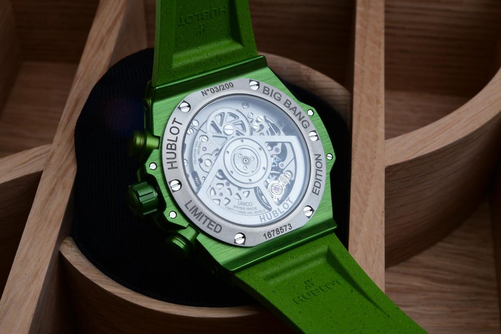 Hublot and Nespresso unveil the Big Bang Unico Nespresso Origin made from  recycled coffee capsules - LVMH