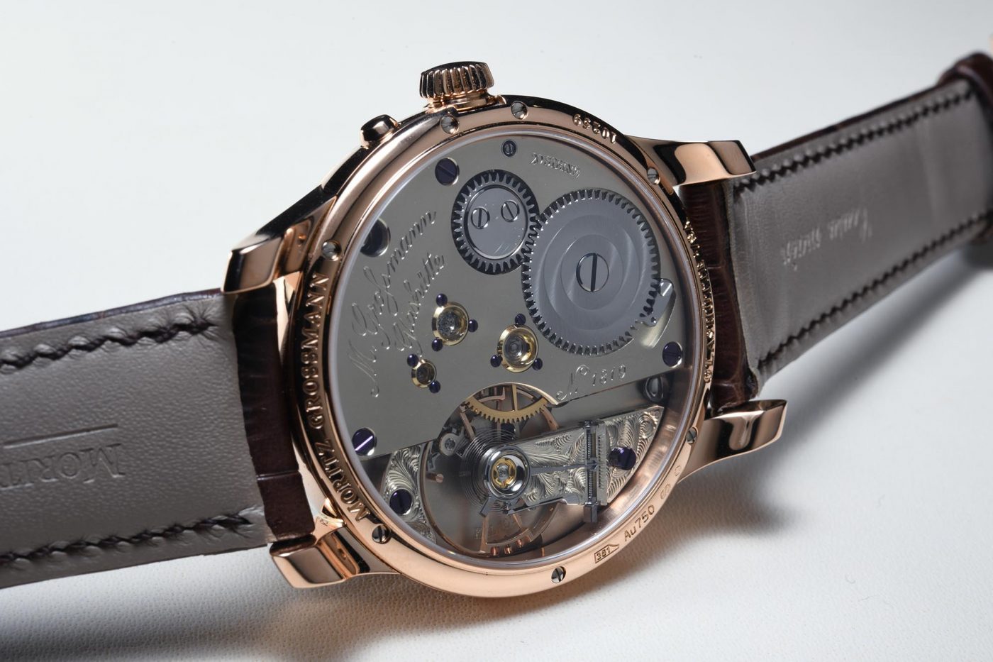 The Moritz Grossmann Tremblage revives an old engraving technique ...