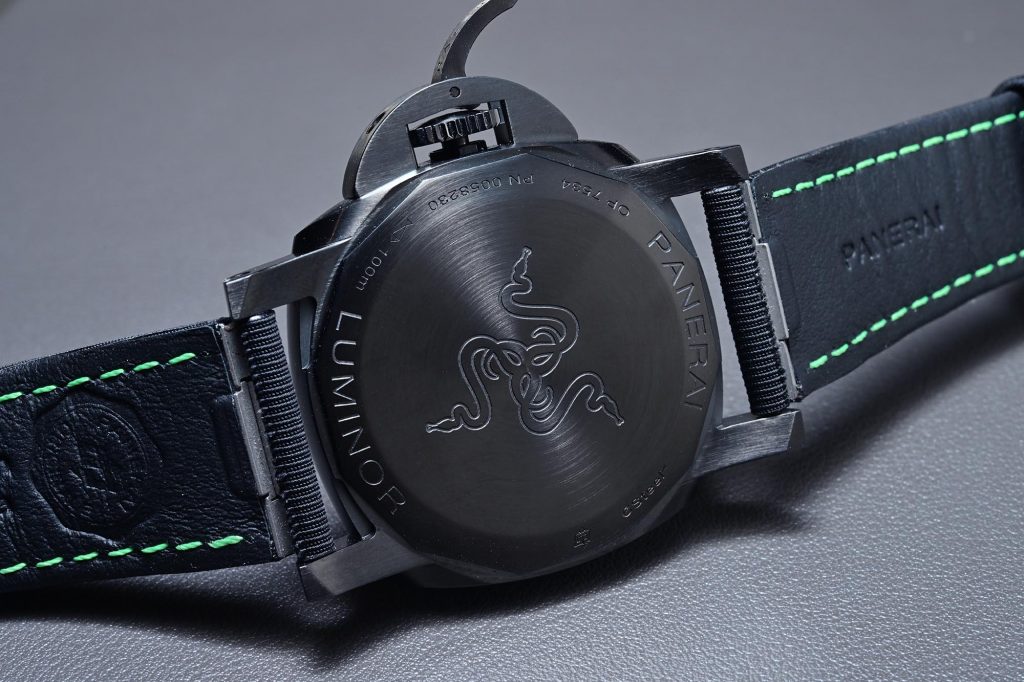 The Panerai Luminor Quaranta Razer Special Edition is an out of