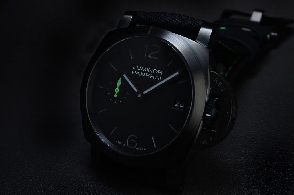 The Panerai Luminor Quaranta Razer Special Edition is an out of