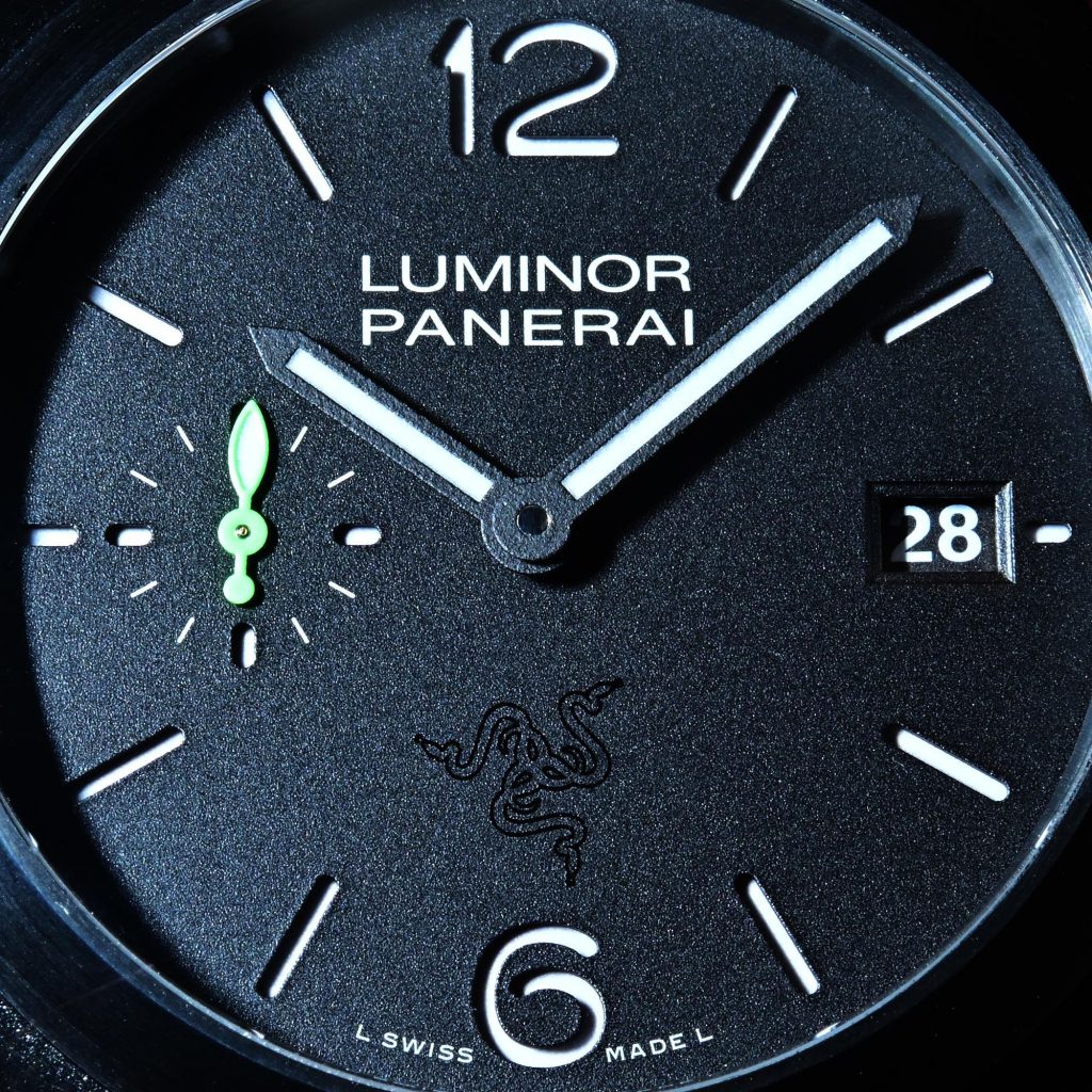 The Panerai Luminor Quaranta Razer Special Edition is an out of