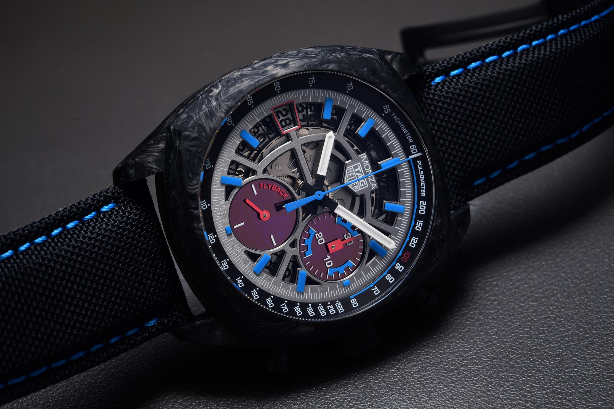 Tag Heuer Monza Flyback Chronometer Carbon Mens Watch CR5090 Unworn |  SwissWatchExpo