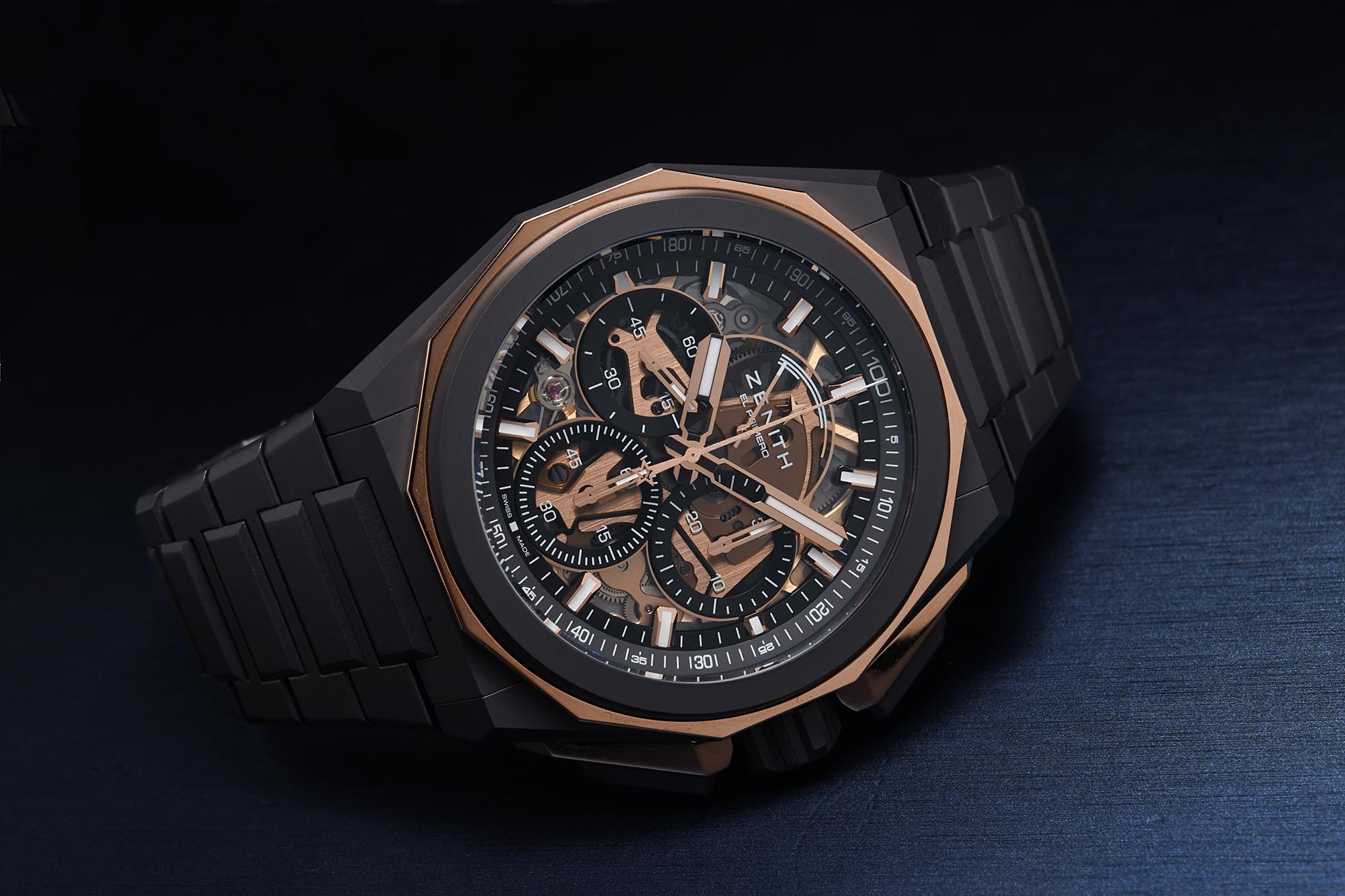 Zenith Defy Extreme Titanium and Rose Gold