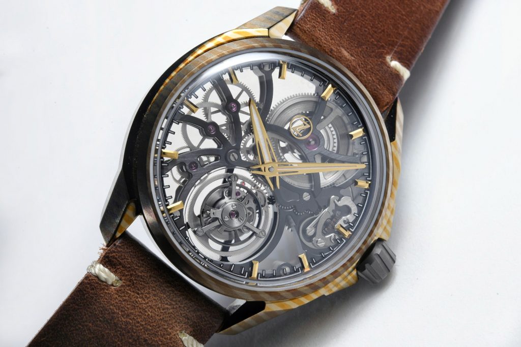 Zelos Mirage A skeletonized flying tourbillon for just under 12K