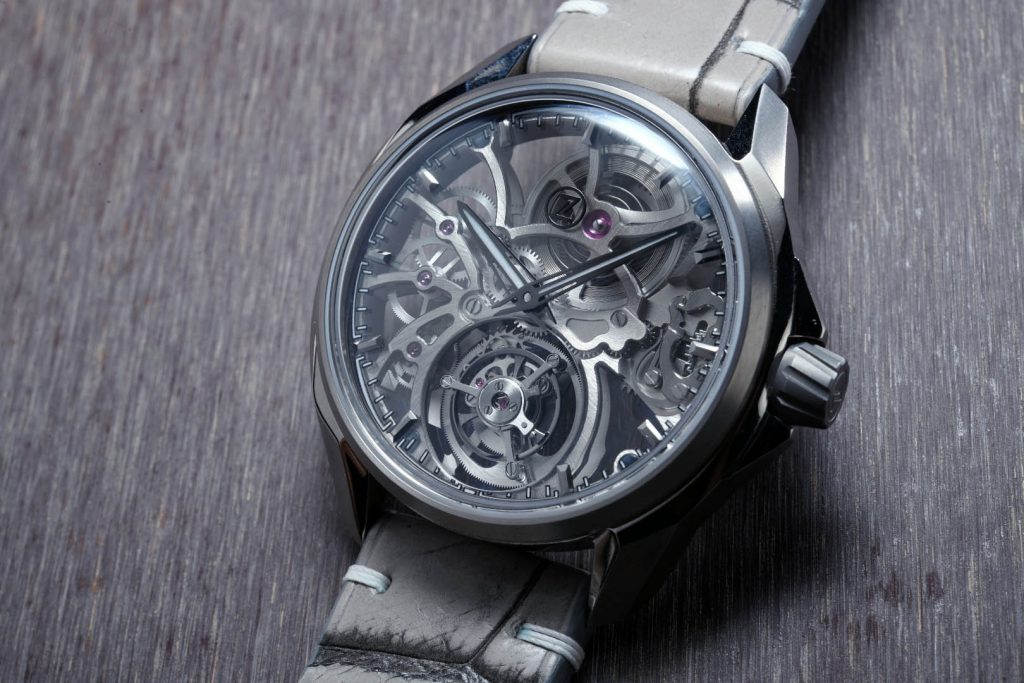 Zelos Mirage – A skeletonized flying tourbillon for just under 12K