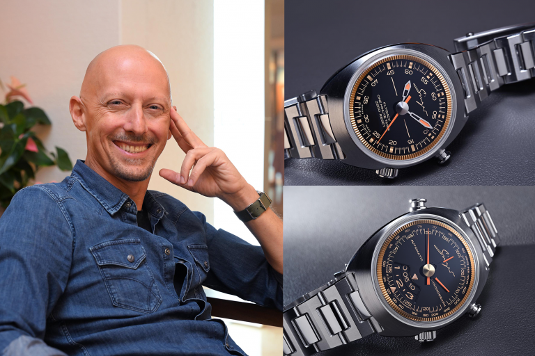 Marco Borraccino and Singer Reimagined 1969 Chronograph and Timer